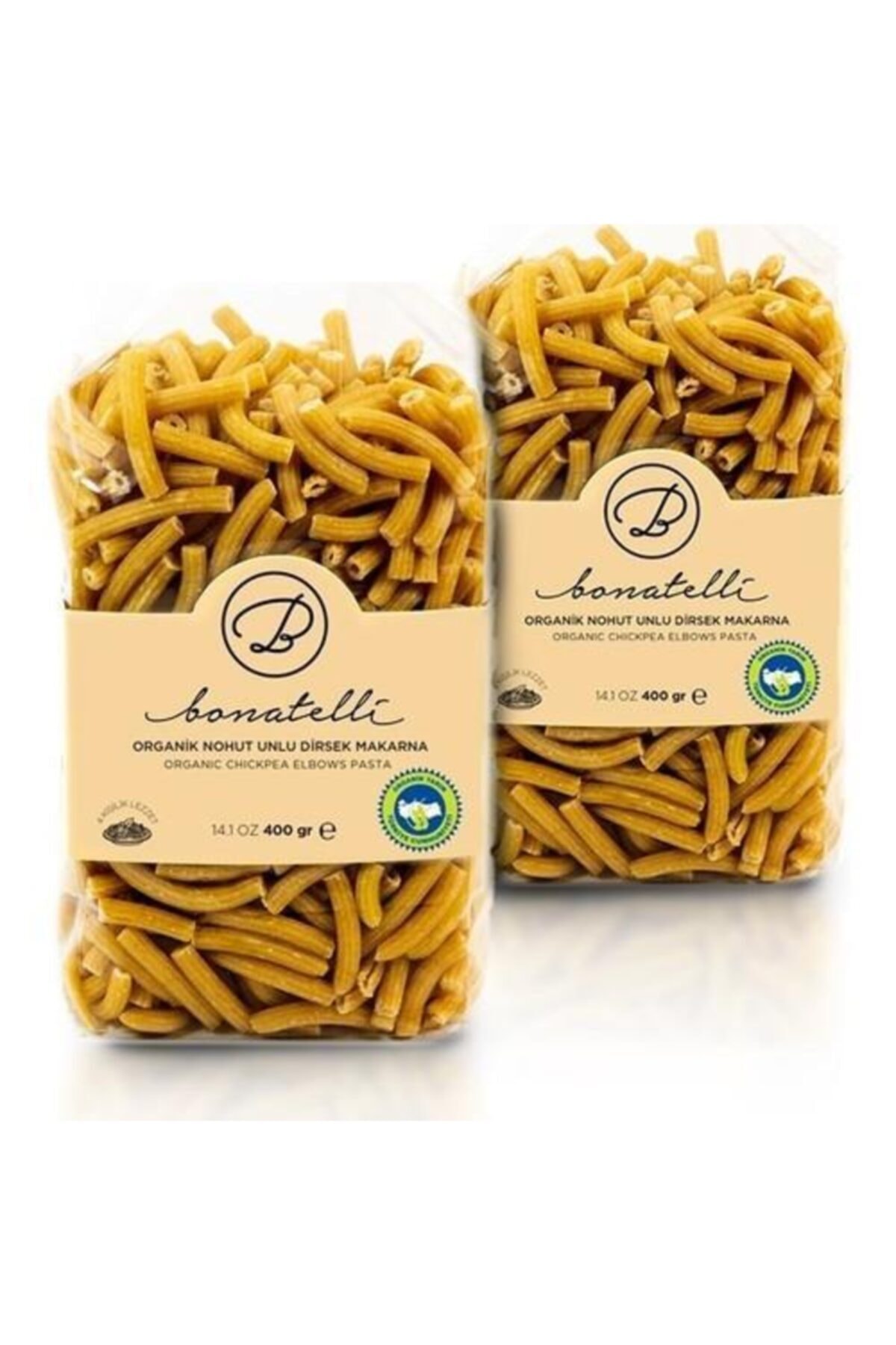 Bonatelli Nohut Unlu Dirsek Makarna 400 Gr X 2 Adet