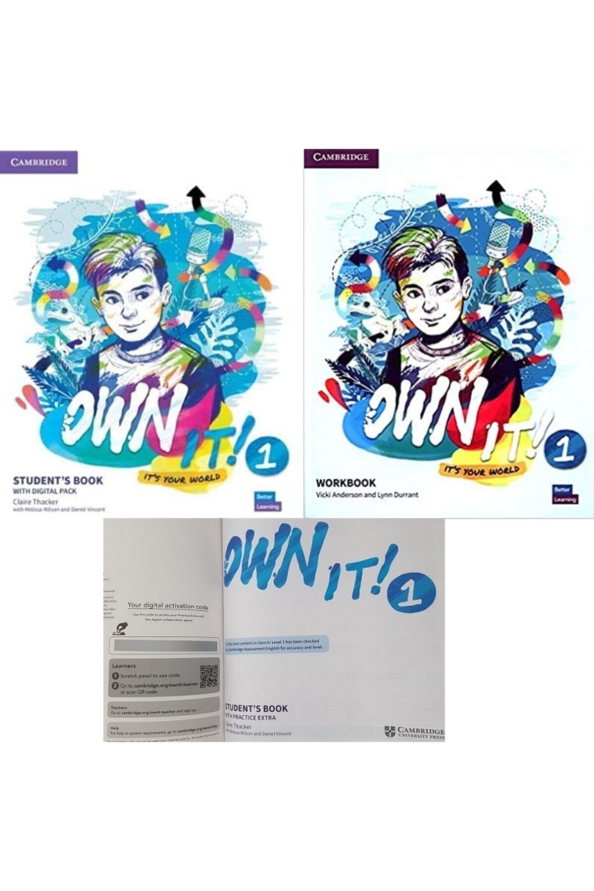 Cambridge University Press Own It! 1 Student's Book With Practice Extra + Workbook
