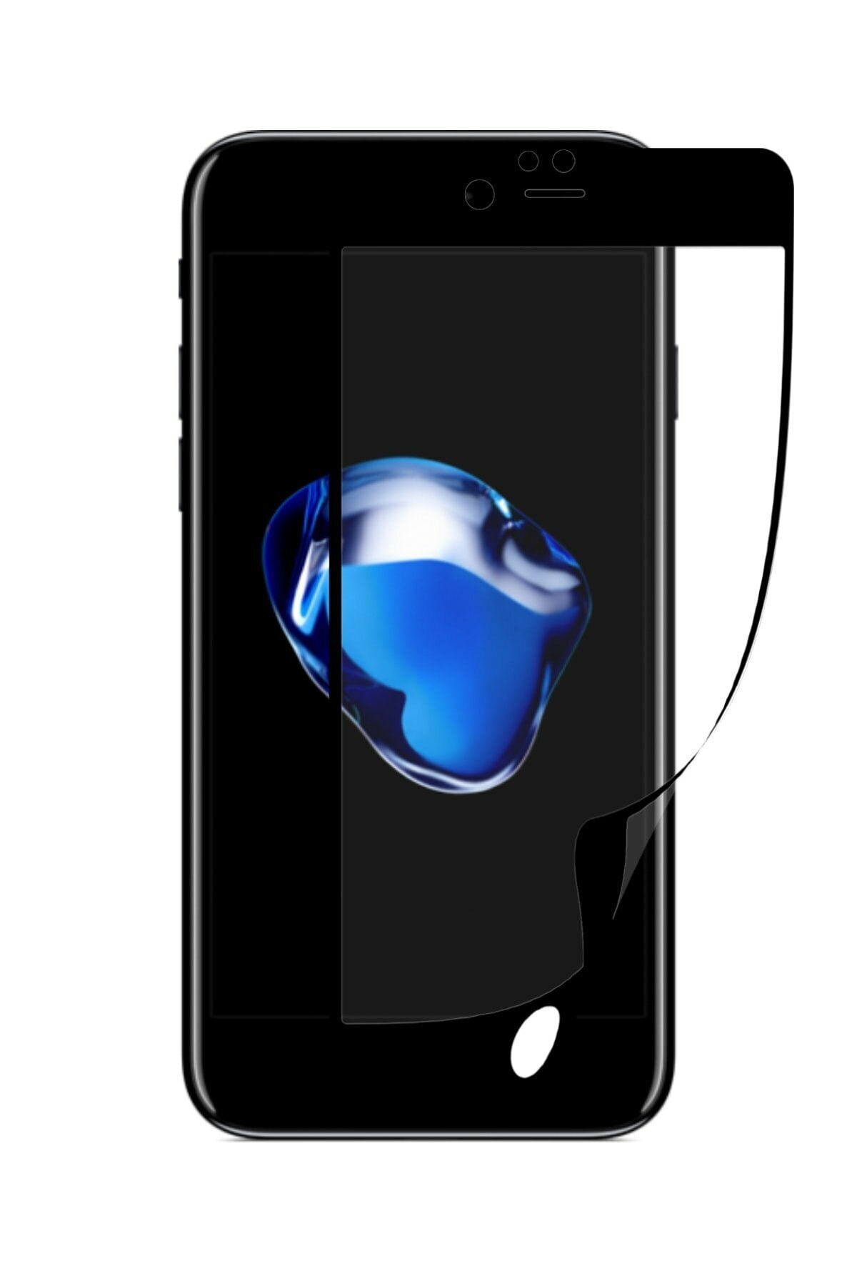 Apple Iphone 6s Plus Uyumlu Ekran Koruyucu Kırılmaz Tam Ekran Nano Esnek Cam