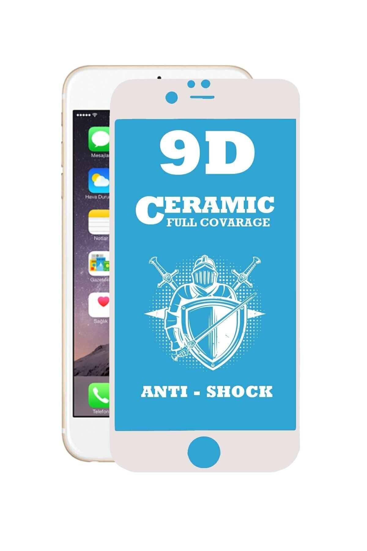 Apple Iphone 7 Uyumlu Ekran Koruyucu Kırılmaz Tam Ekran Seramik Esnek Cam