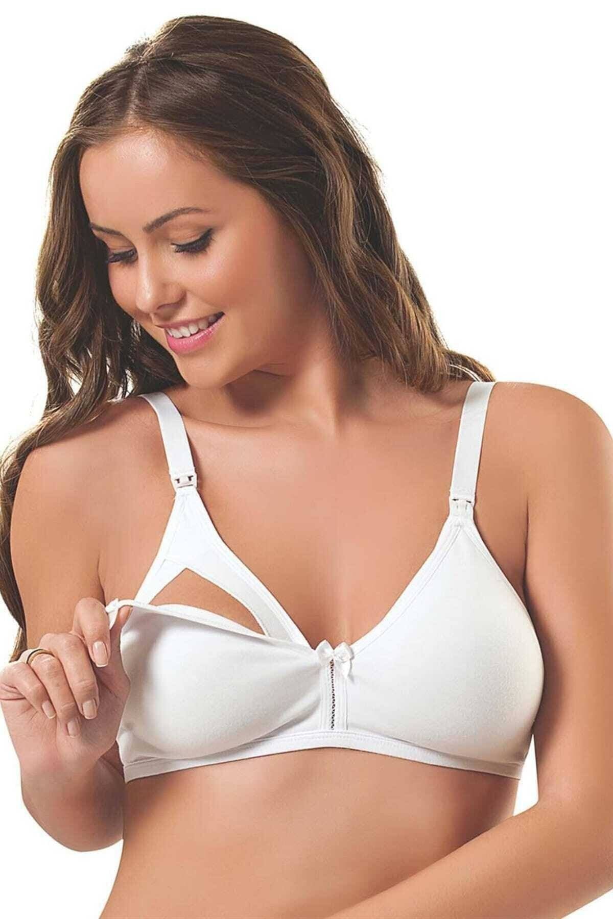 NBB Emzirme Beyaz Sütyeni