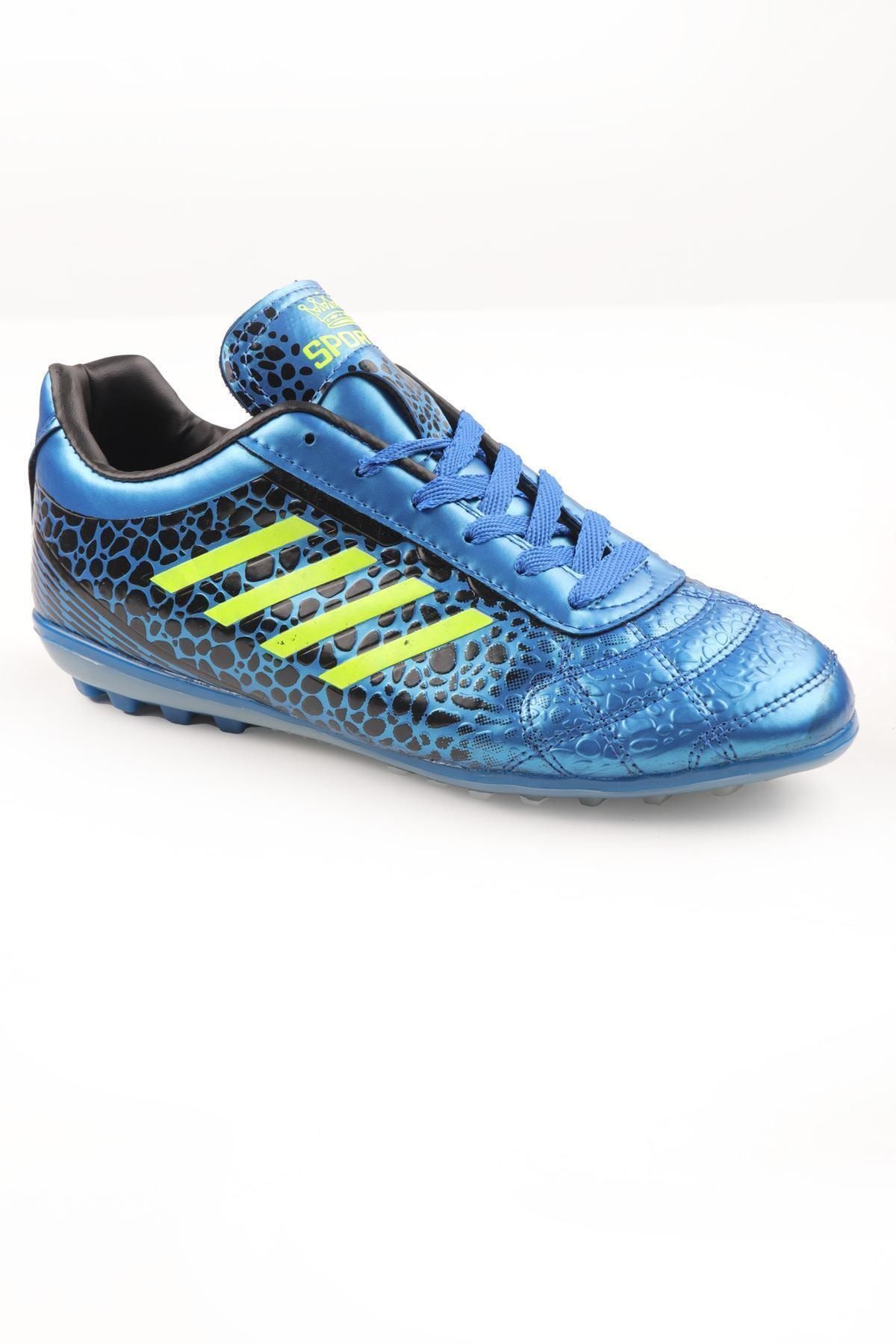Ayakkabı Vakti Neonblue Halısaha Spor Ayakkabı Spc01