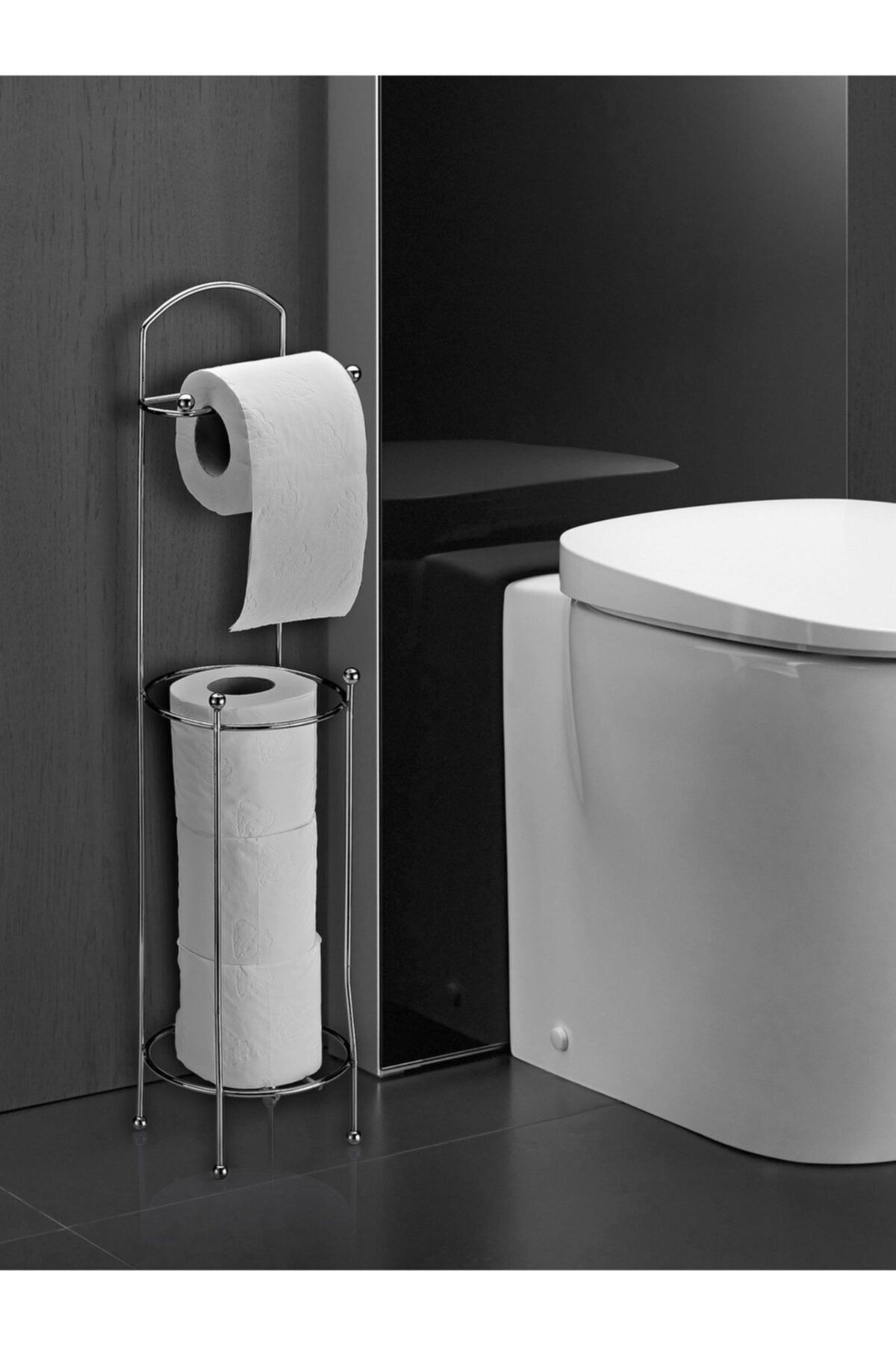 ORSA HOME 141 Yedekli Tuvalet Kağıtlık Krom Kaplama