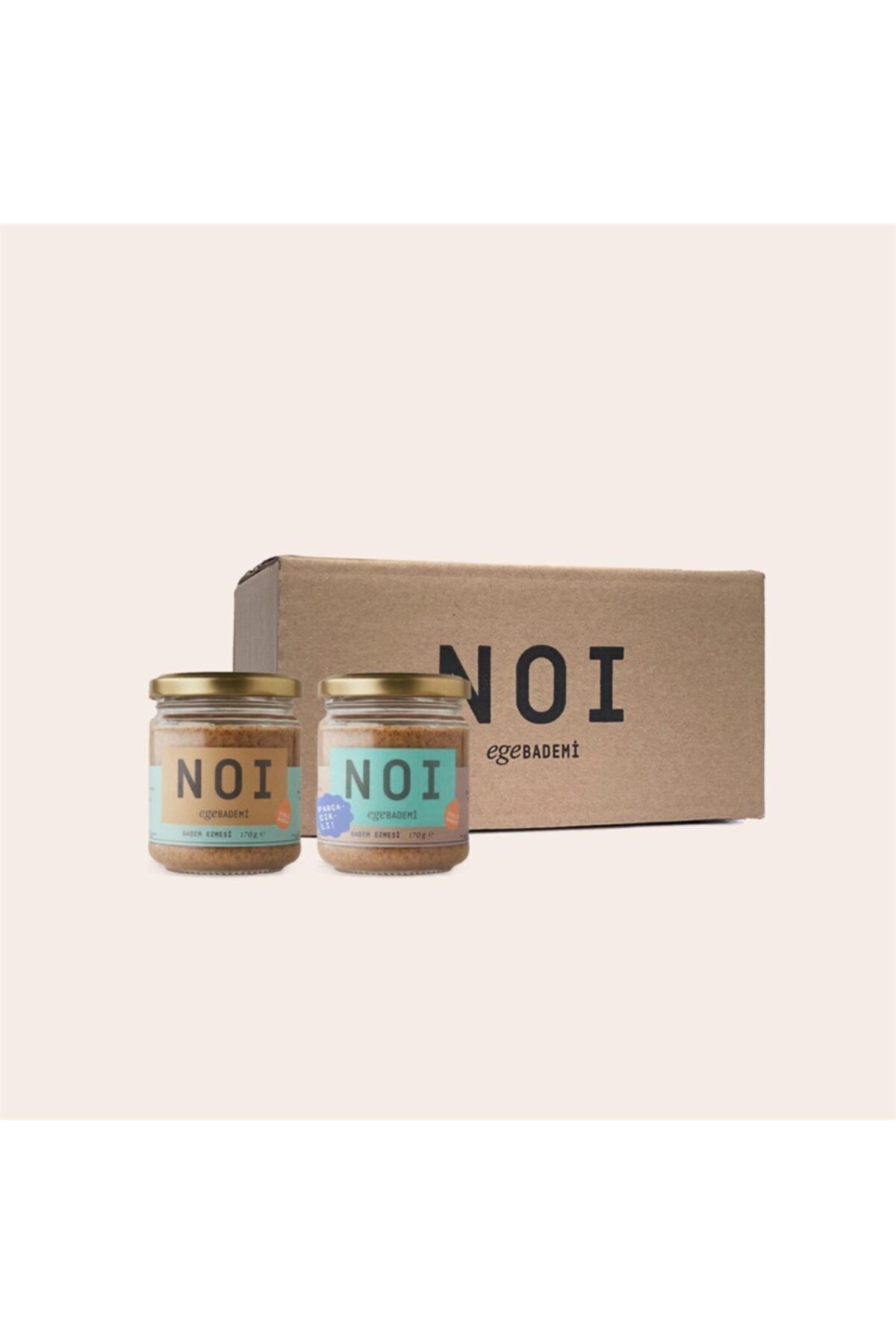 Noi bahçe 3 Parçacıklı + 3 Ezme X 170g Noı Badem Ezmesi
