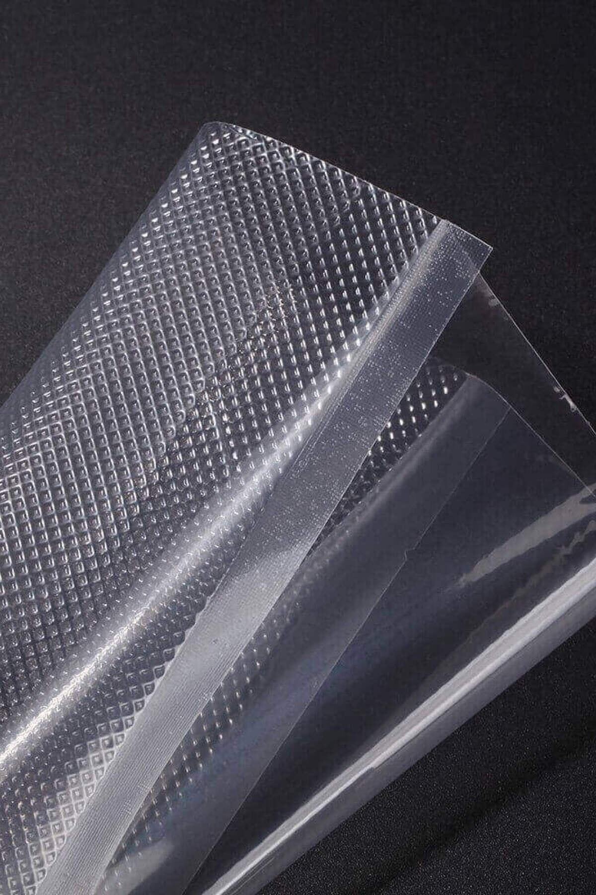 Funbou Vakum Poşeti, Tırtıklı Gofrajlı Vakum Makinesi Torbası / 20x30 - 100 Adet