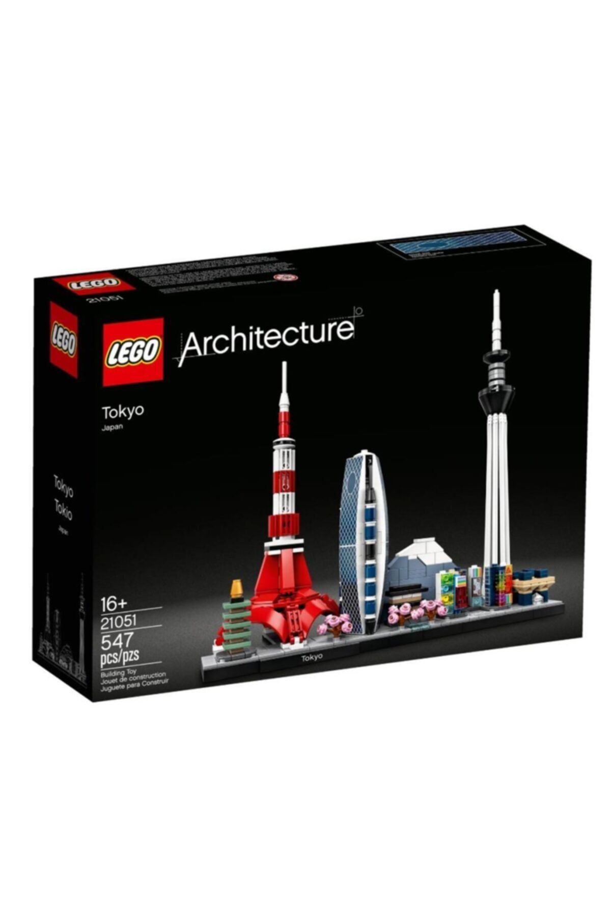LEGO Architecture, Tokyo 547 Parça