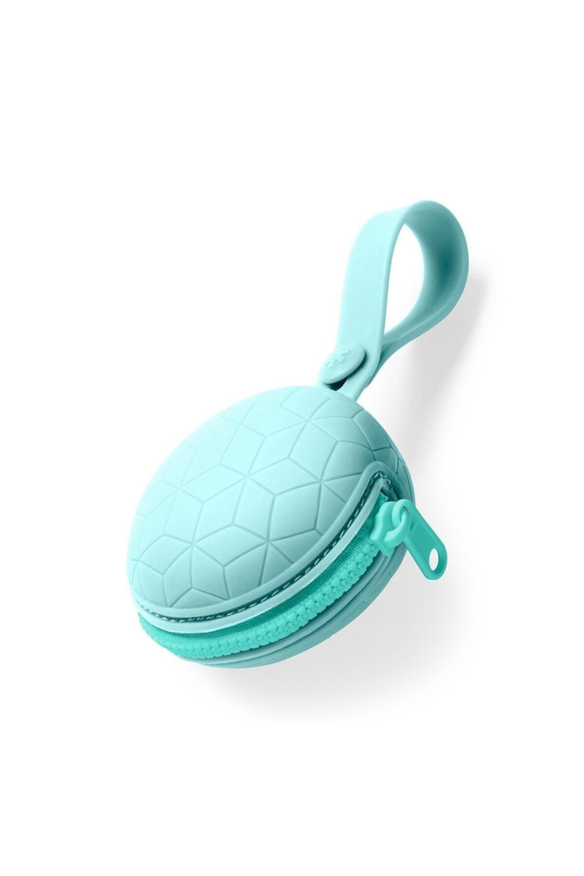 Skip Hop Grab & Go Silikon Emzik Kabı Mavi
