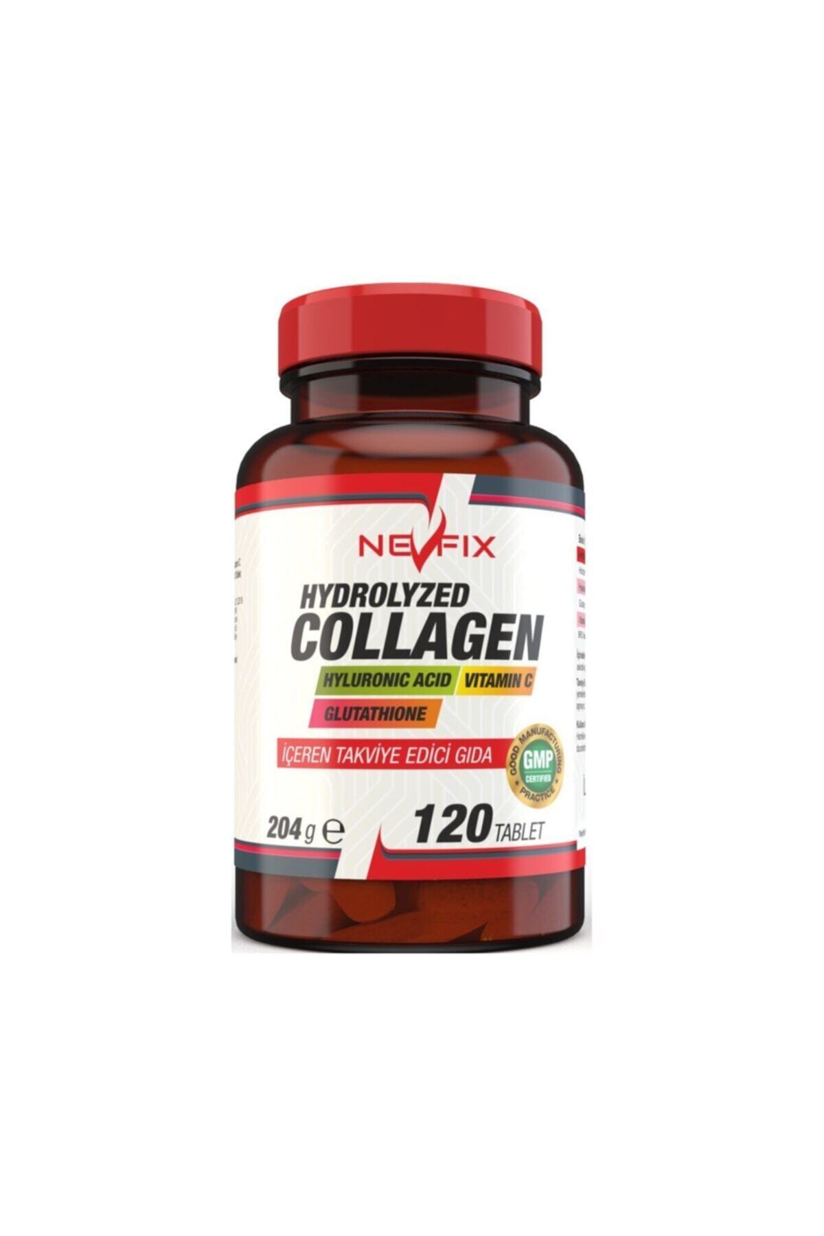 Nevfix Collagen Kollajen Hyaluronic Acid 120 Tablet