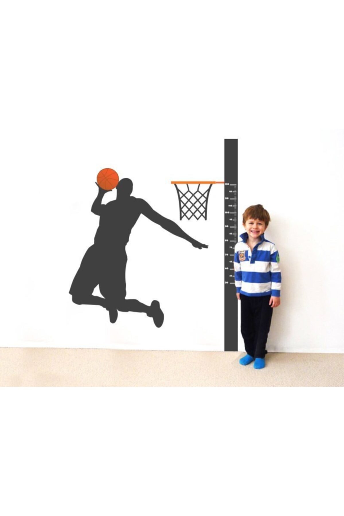 Stickerce Basketbol Boy Cetveli Çocuk Odası Sticker