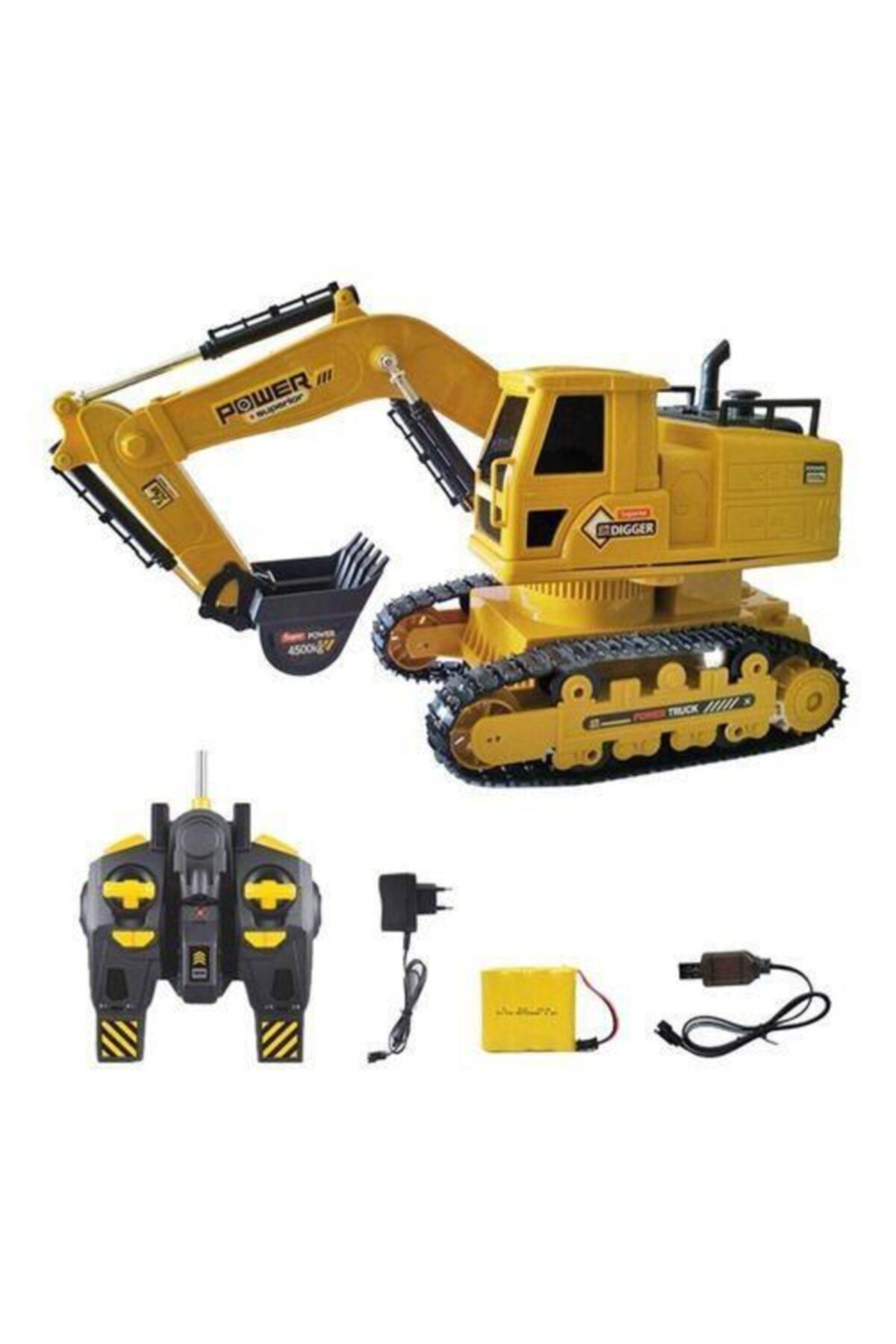 Kayyum Oyuncak Uzaktan Kumandalı Şarjlı Paletli Xl 4x4 Kepçe