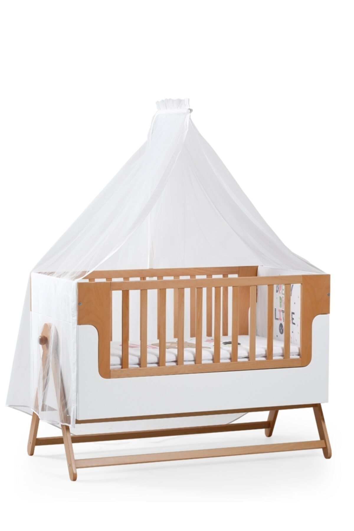 Tahterevalli Tokyo 70 X 130 Ahşap Beşik
