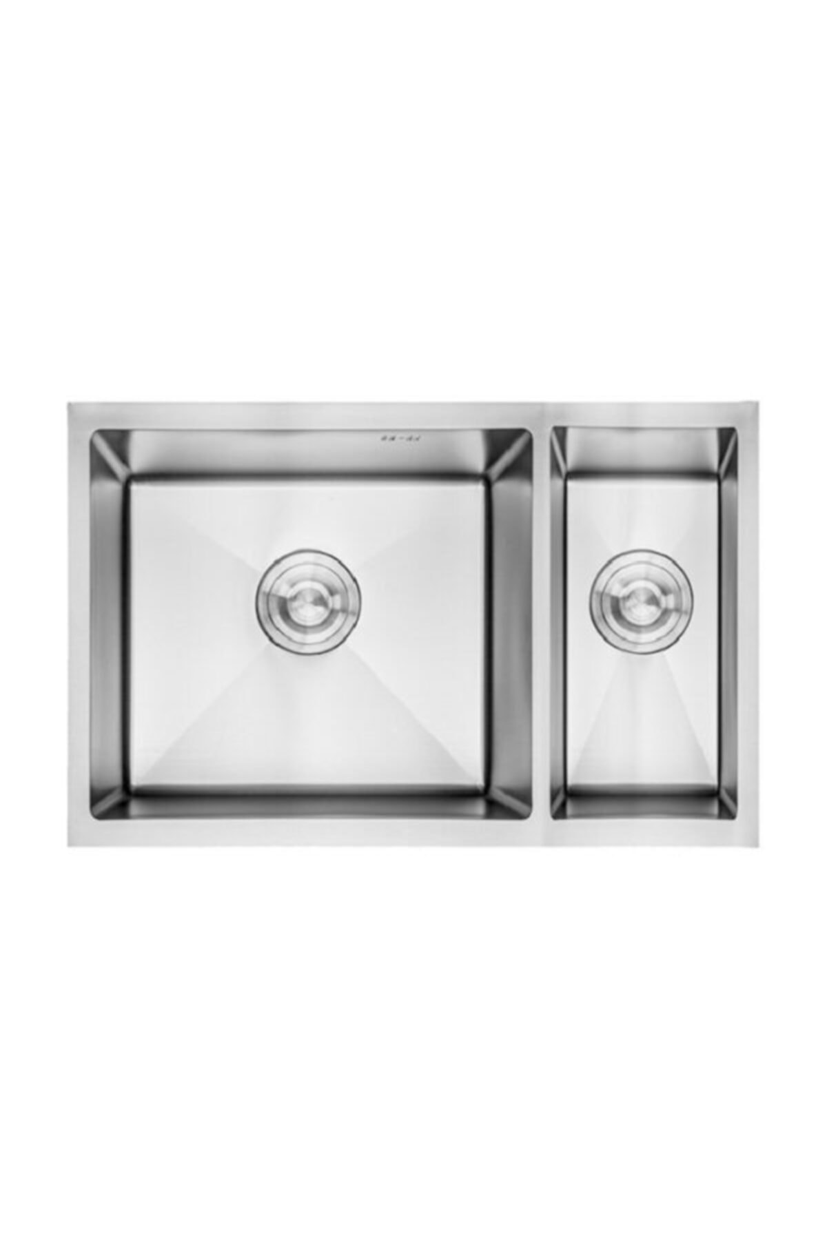 Crauf Stella 6063 Mat Gri Nano Teknoloji Tezgah Altı Evye 450x630x228mm