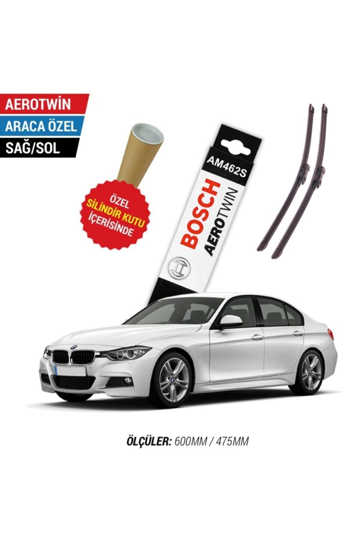 Bosch Bmw F30 Silecek Takımı (2012-2019) Aerotwin Am462s