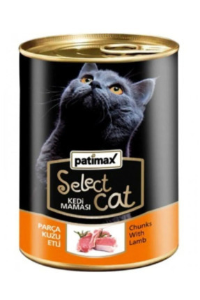 Kuzu Etli Kedi Maması Konservesi 400 gr. (Parça Etli, İtalyan Menşeili) Image 0