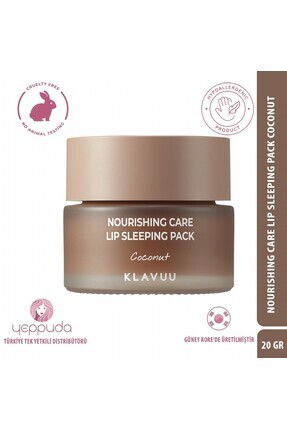 Hindistan Cevizi Özlü Besleyici Dudak Bakım Gece Maskesi Nourishing Care Lip Sleeping Pack Coconut Image 0