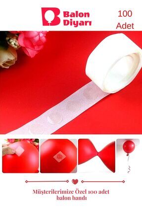 100lü Balon Yapıştırma Bandı Image 0