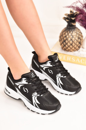 Kadın Ortopedik Triko Yürüyüş Spor Ayakkabısı Günlük Sneaker Image 0