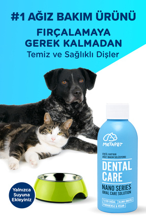 Nano Series Kedi Ağız Bakım Suyu, Ağız Kokusuna Son, Diş Bakımı ve Temizleme Spreyi Image 4