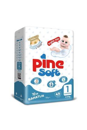 Soft Yenidoğan (2-5 kg) 40 Adet Ekonomik Paket Bebek Bezi Image 0