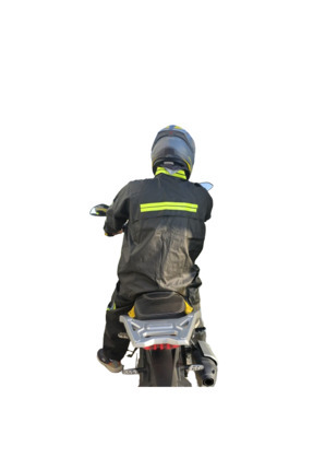 REFLEKTÖRLÜ ÖZEL KESİM KALIN YAĞMURLUK TAKIM Image 4