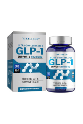 GLP-1 Supplement GLP-Activate with CFU Multi-Strain Probiotics for Gut Health Digestive 120 Capsules Image 0