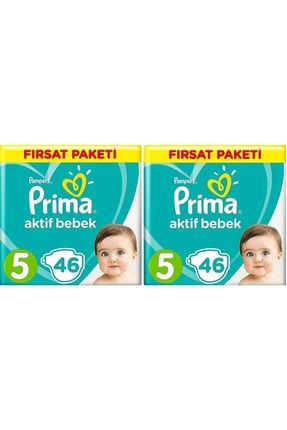 Bebek Bezi Aktif Bebek 5 Beden 46x2 92 Adet Image 0