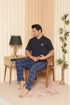 Erkek Kısa Kollu Pijama Takımı Image 0