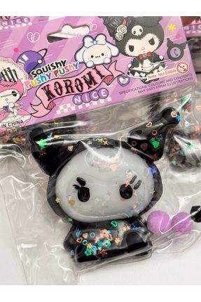 Kuromi Siyah Sukuşi Squishy Oyuncak Image 0