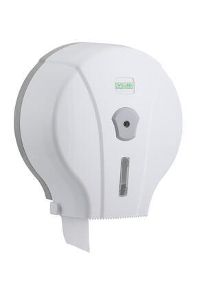MJ1 Mini Jumbo Wc Tuvalet Kağıdı Dispenseri Aparatı Beyaz Image 0