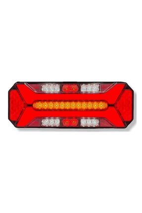 Yeni Star Neon Led Stop Lambası Kayar Sinyalli Kamyon-tır-dorse-karavan-kamyonet 24 Volt Image 0
