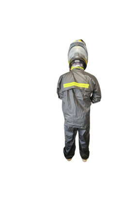 REFLEKTÖRLÜ ÖZEL KESİM KALIN YAĞMURLUK TAKIM Image 3