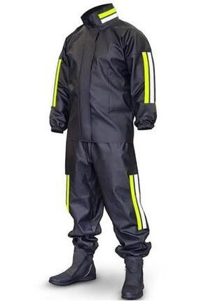 REFLEKTÖRLÜ ÖZEL KESİM KALIN YAĞMURLUK TAKIM Image 0