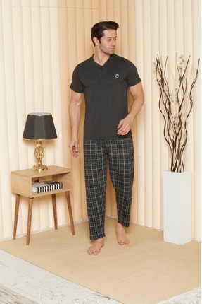 Erkek Kısa Kollu Pijama Takımı Image 0