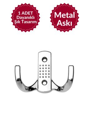 Duvar Vestiyer Dolap Askılığı KROM Metal Askı – Şık Ve Dayanıklı Tasarım Image 0