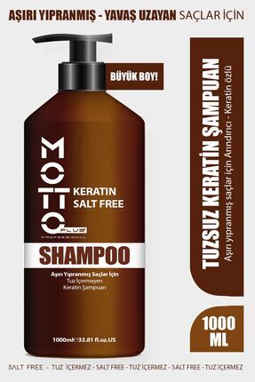 Keratin - Tuzsuz Saç Bakım Şampuanı 1000ml Image 0