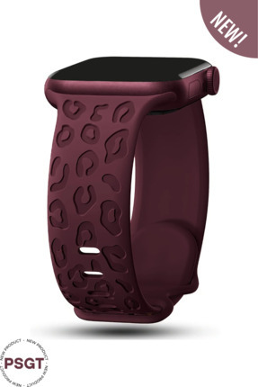 Apple Watch 10 46mm-watch2/3/4/5/6/se/7/8/9(42-44-45-49)mm Kordon Leoline Desenli Yumuşak Silikon Image 0