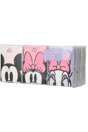Disney 100.Yıl Lisanslı Baskılı Kağıt Mendil 9 Yp. 9'lu Paket Image 0