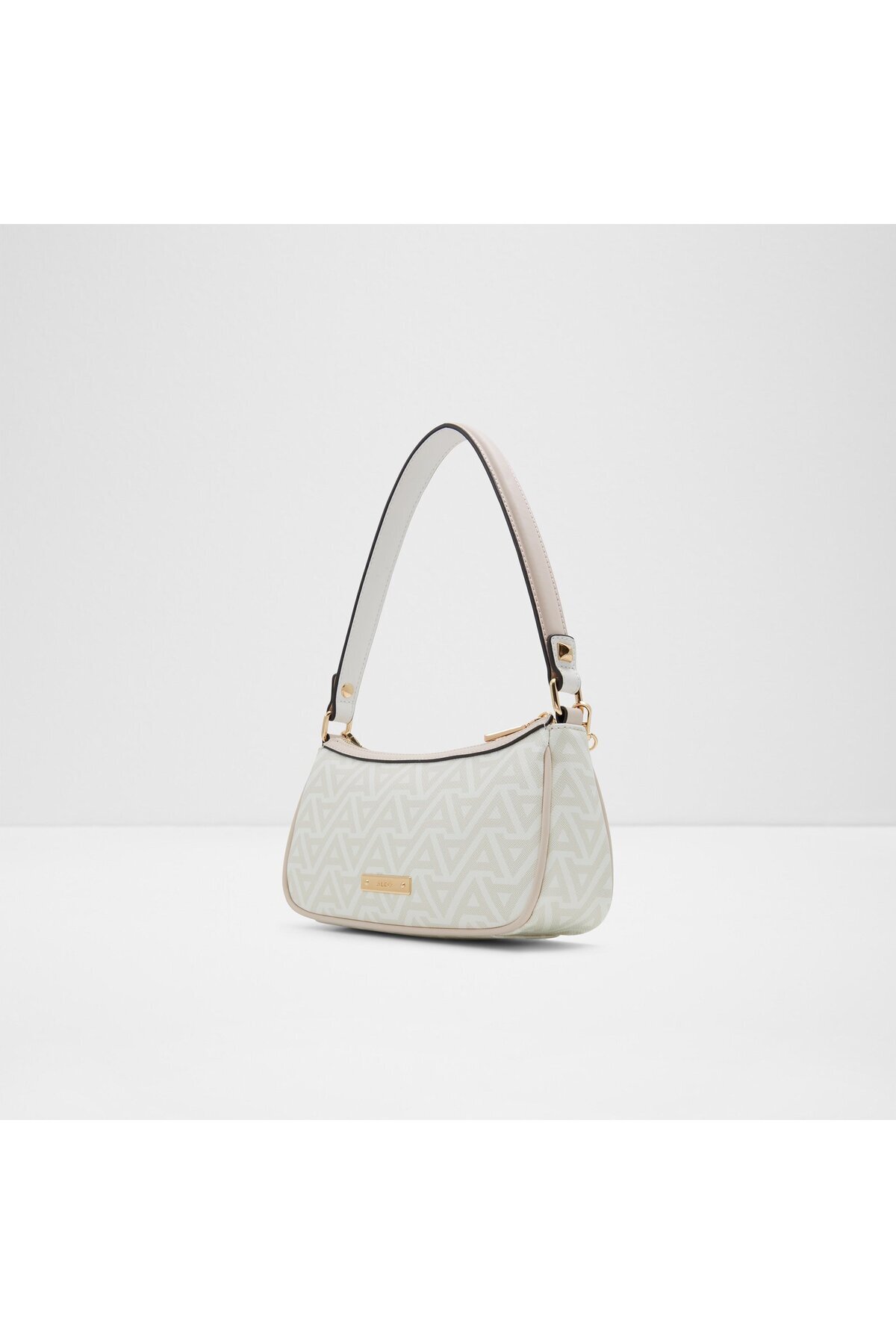 Dıonne - چرم مصنوعی زنانه با زیپ بالا صورتی روشن با بسته شدن کیف شانه سایز کوچک