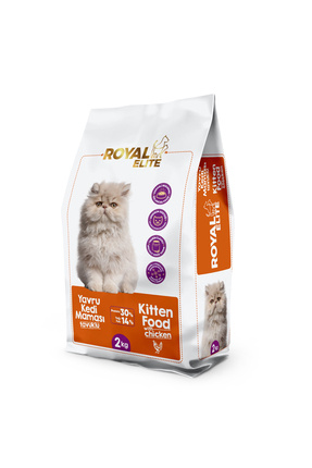 Royal Elite Tavuklu Yavru Kedi Maması 2 Kg Image 0