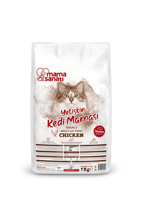 Mama Sanatı Tavuklu Yetişkin Kedi Maması 7 Kg Image 0