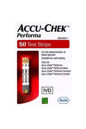 Accu-chek Performa Şeker Ölçüm Stripi 50'li Image 0