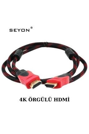ÖRGÜLÜ 1,5 METRE 4K HDMİ KABLO Image 0