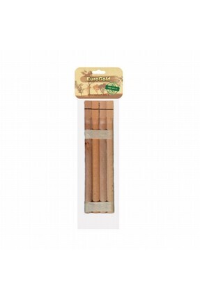 Doğal Ahşap Kuş Tüneği 30 Cm 4'lü Image 0