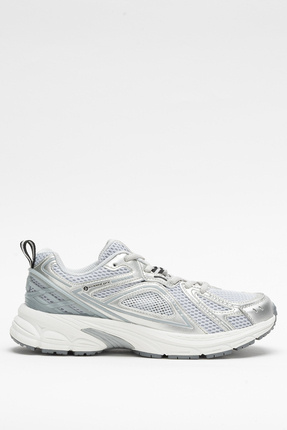 Kadın Kalın Taban Fileli Sneaker Hj 25028z Gümüş Image 0