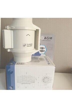 S&p Td Sılent Serisi Td-160/100 N Plastik Yuvarlak Kanal Tipi Fanlar Image 4