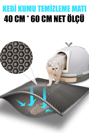 🐱KEDİ KUMU TEMİZLEME MATI Image 0