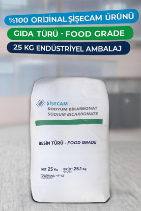 Saf Karbonat Sodyum Bi Karbonat Besin Sodası 25 Kg Image 0