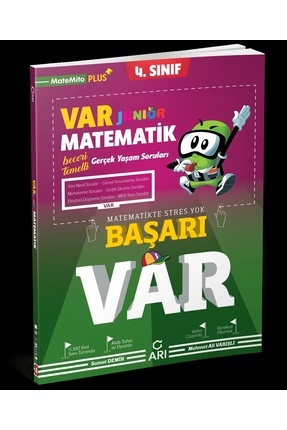 ARI YAYINCILIK VAR Junior Matematik Soru Bankası 4. Sınıf Image 0