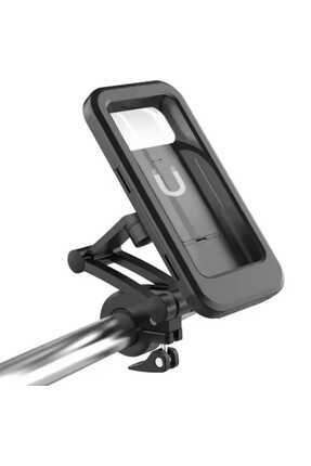 Telefon Tutucu Teleskopik Su Geçirmez Bisiklet / E-bike/ Scooter Uyumlu Image 0
