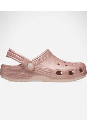 Classic Glitter Clog Pembe Terlik 2059426WV Image 0